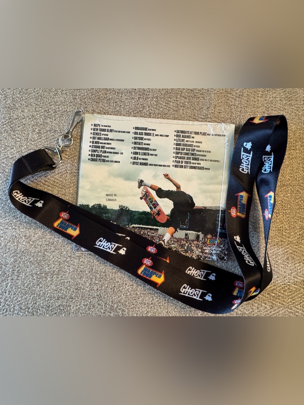 Warped Tour ‘26 Lanyard and Compilation CD - Picture 2 of 2
